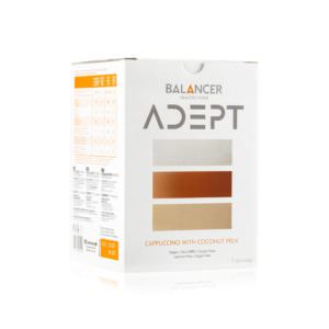 Коктейль BALANCER ADEPT со вкусом «Капучино», 7 шт